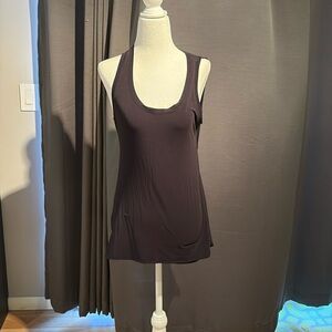 Gapfit breathe black open back tank. Gently used. Small.